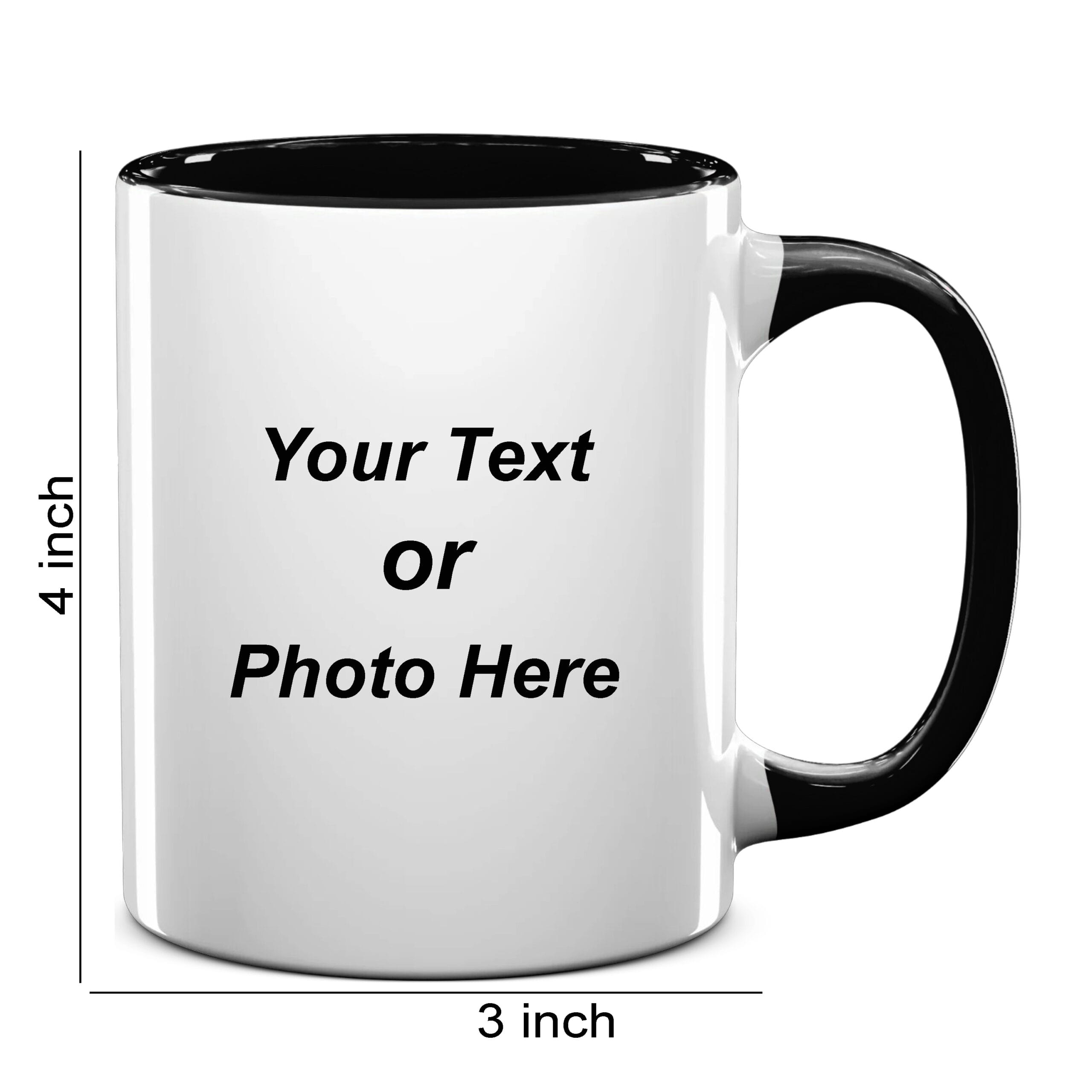 Black Colour Mug - Image 2