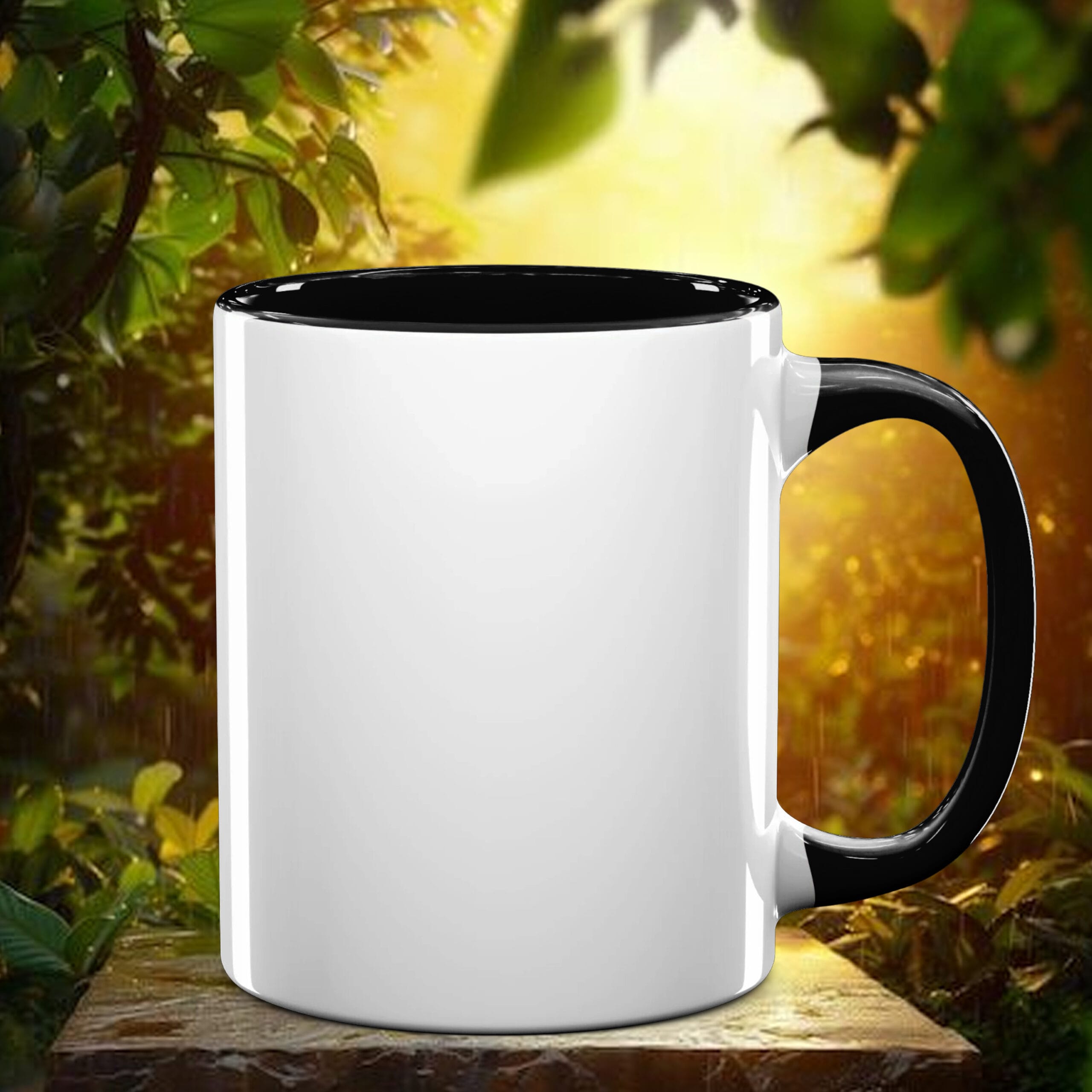 Black Colour Mug - Image 5