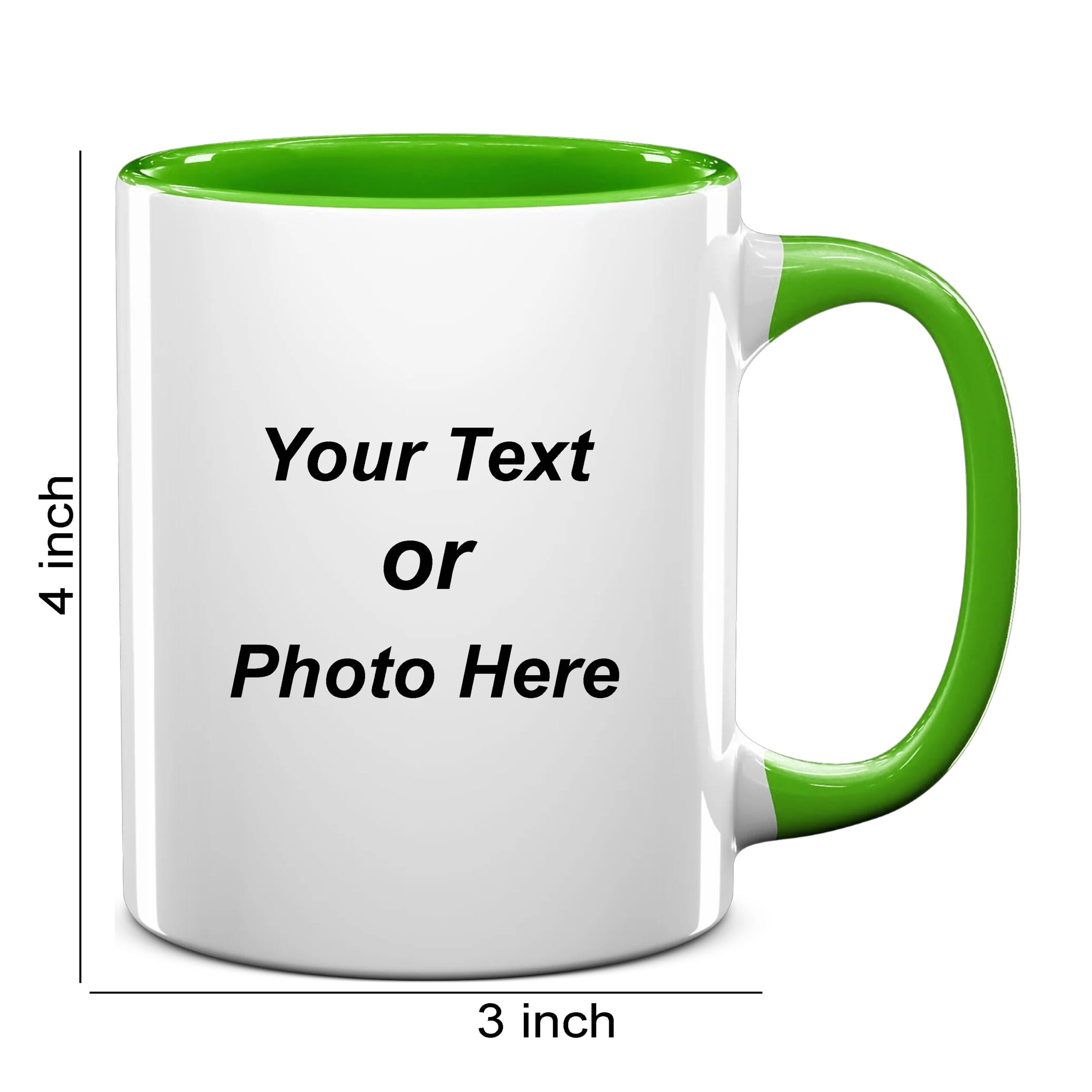 Green Colour Mug - Image 2