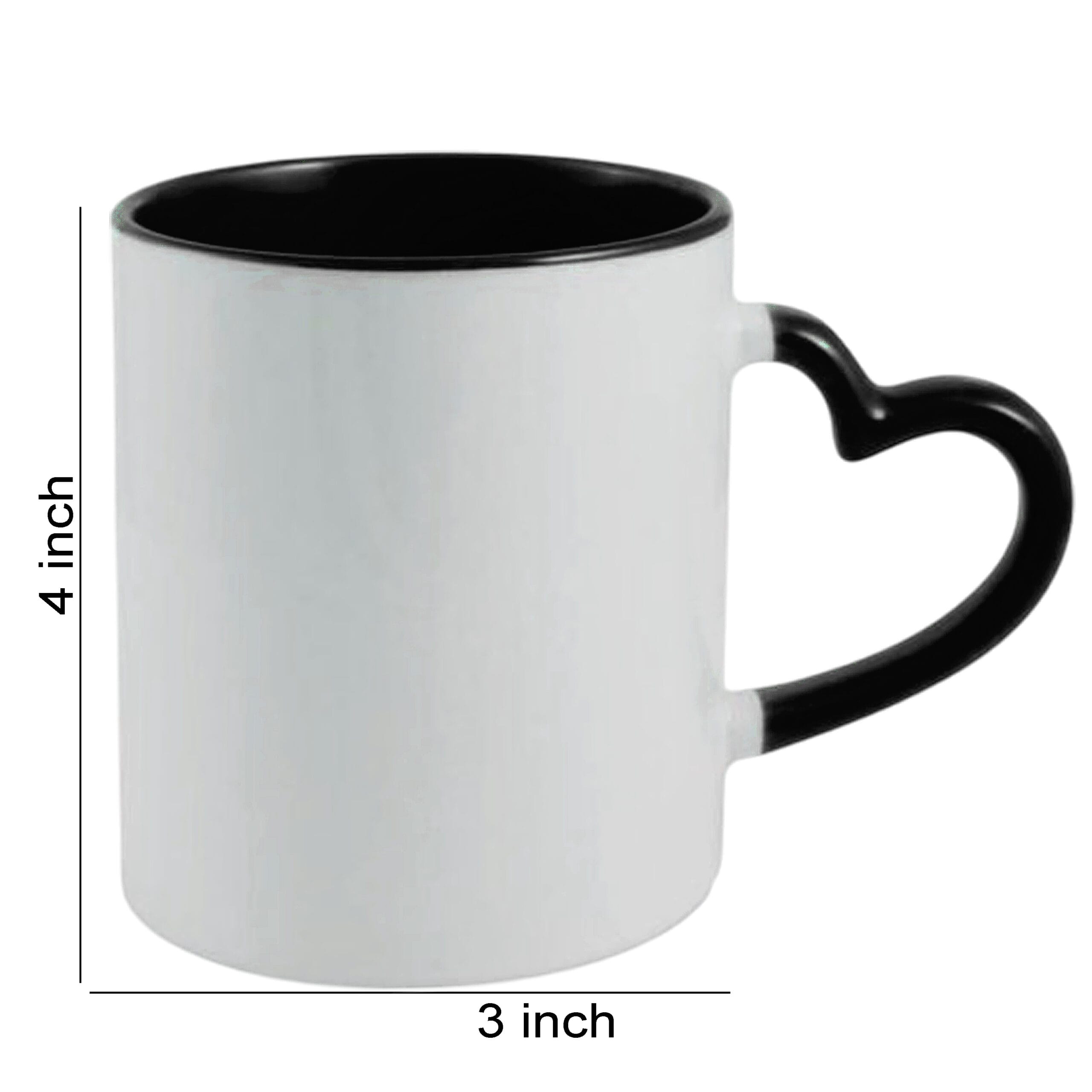 Heart Handle Colour Mug - Image 11