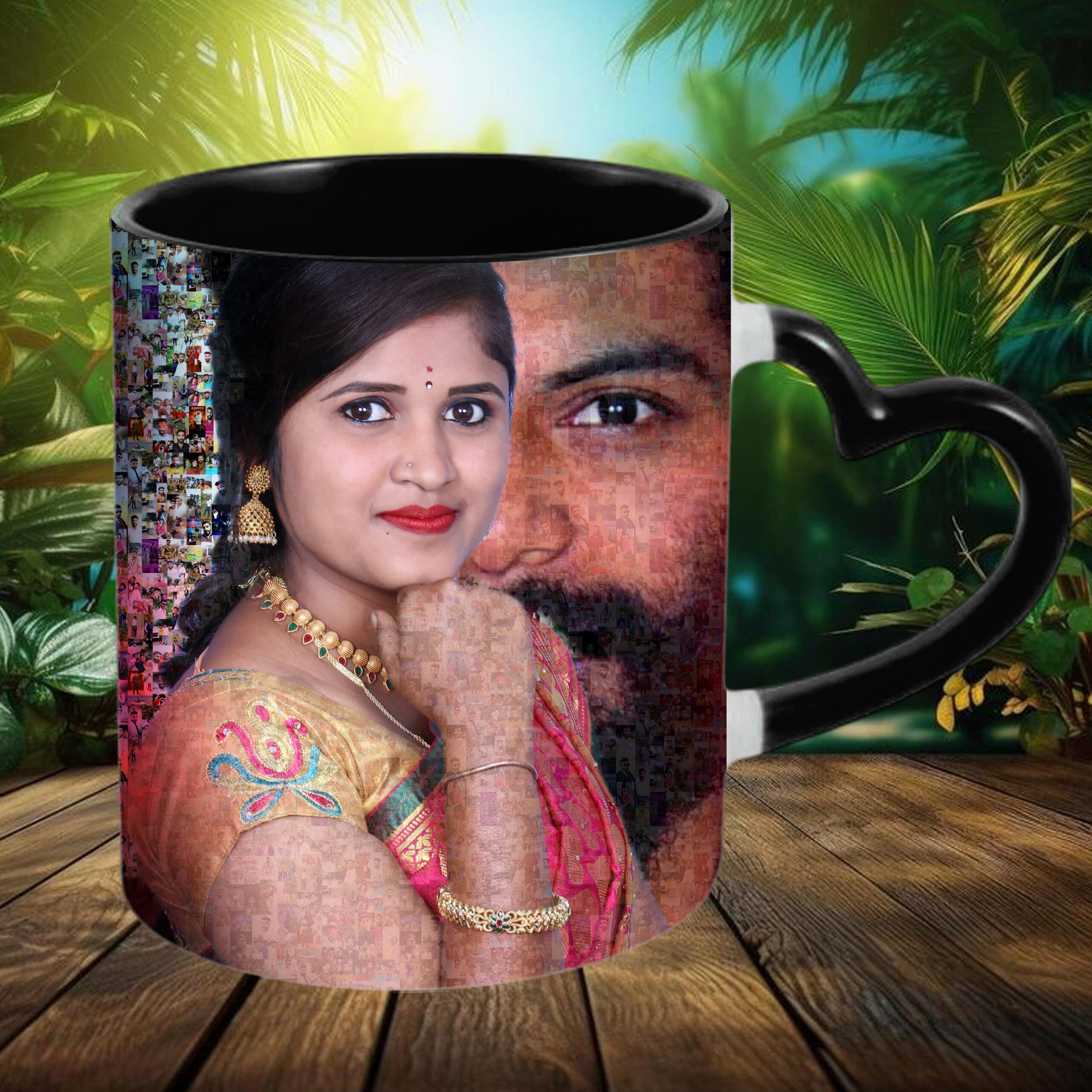 Heart Handle Colour Mug - Image 10