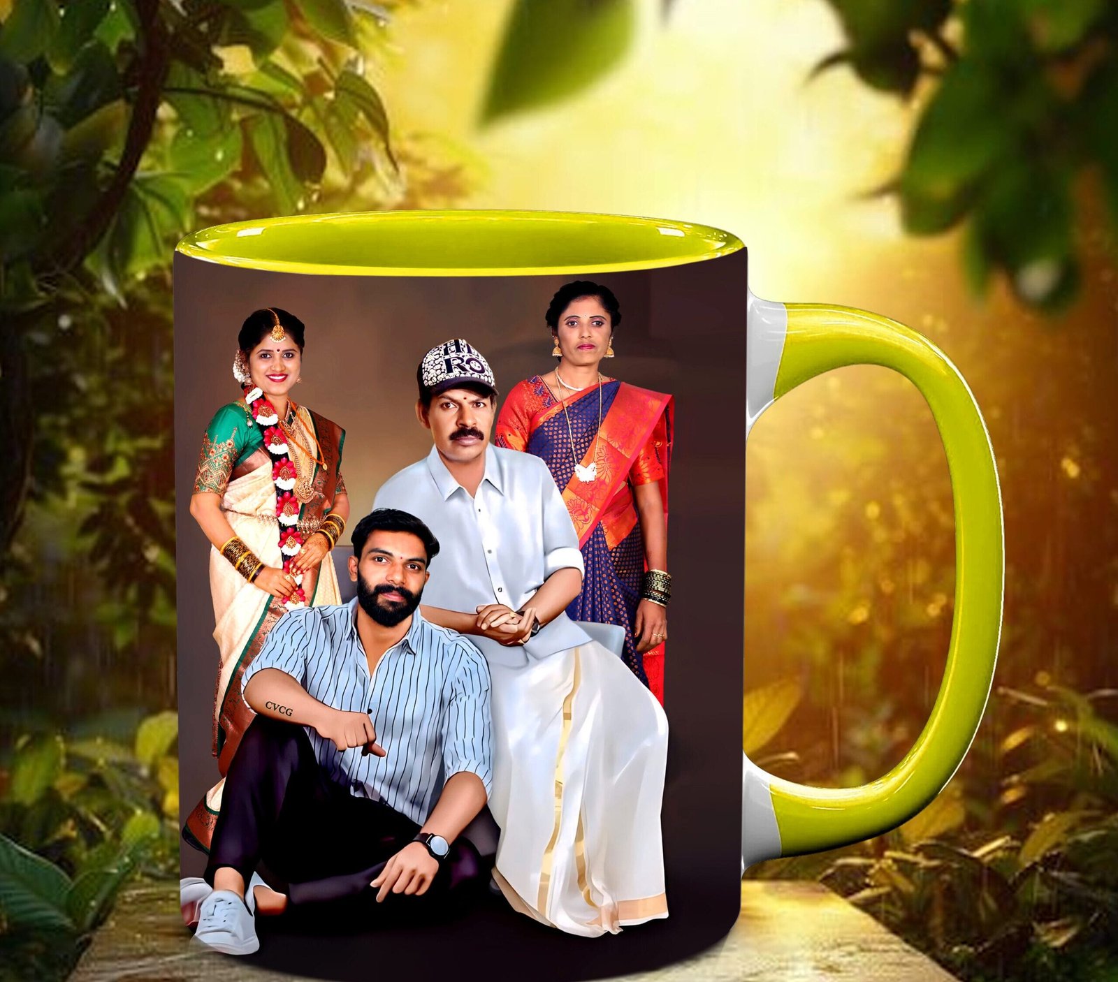 Yellow Colour Mug