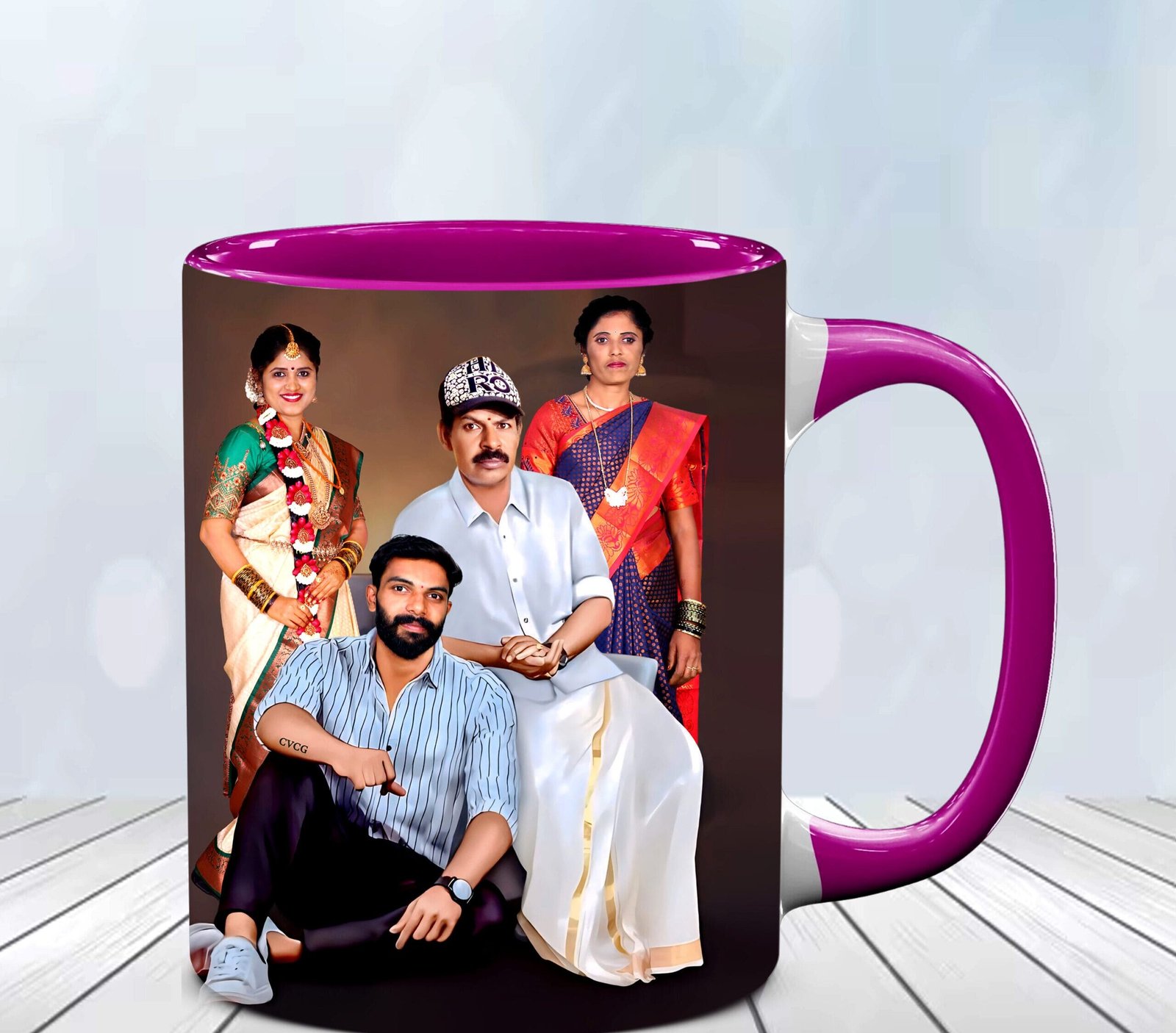 Pink Colour Mug
