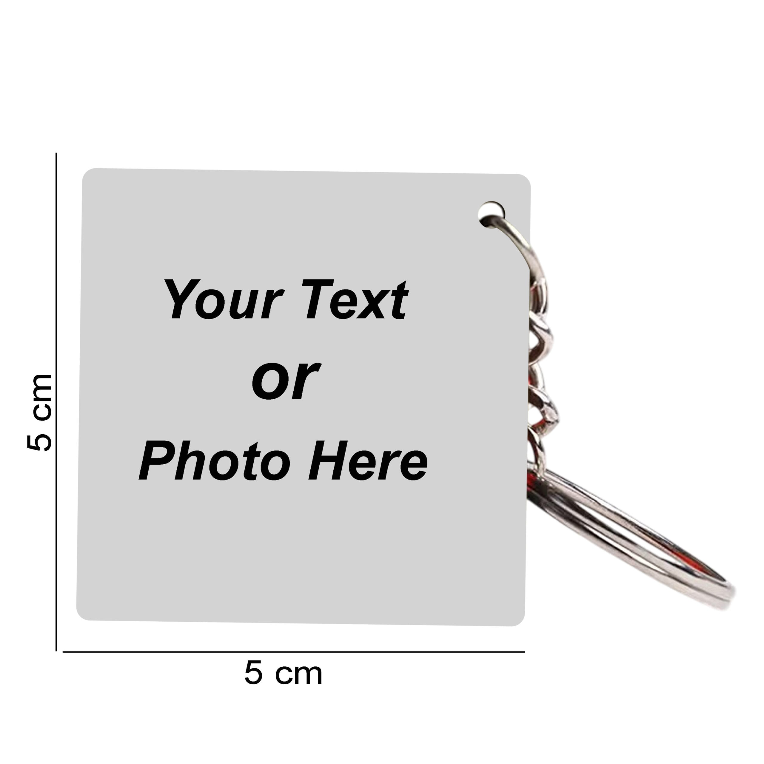 Personalized Photo Keychain - Image 2