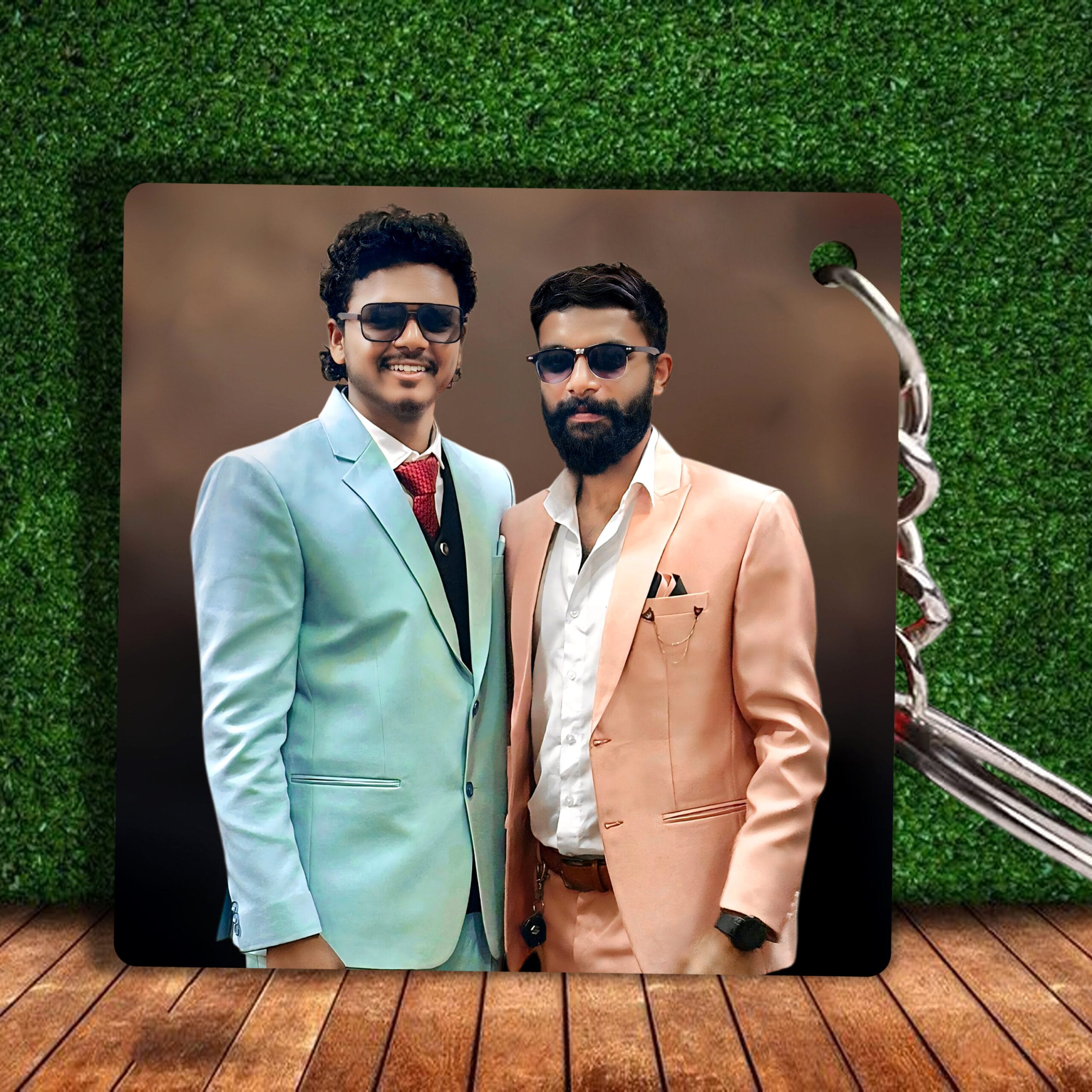 Personalized Photo Keychain - Image 3