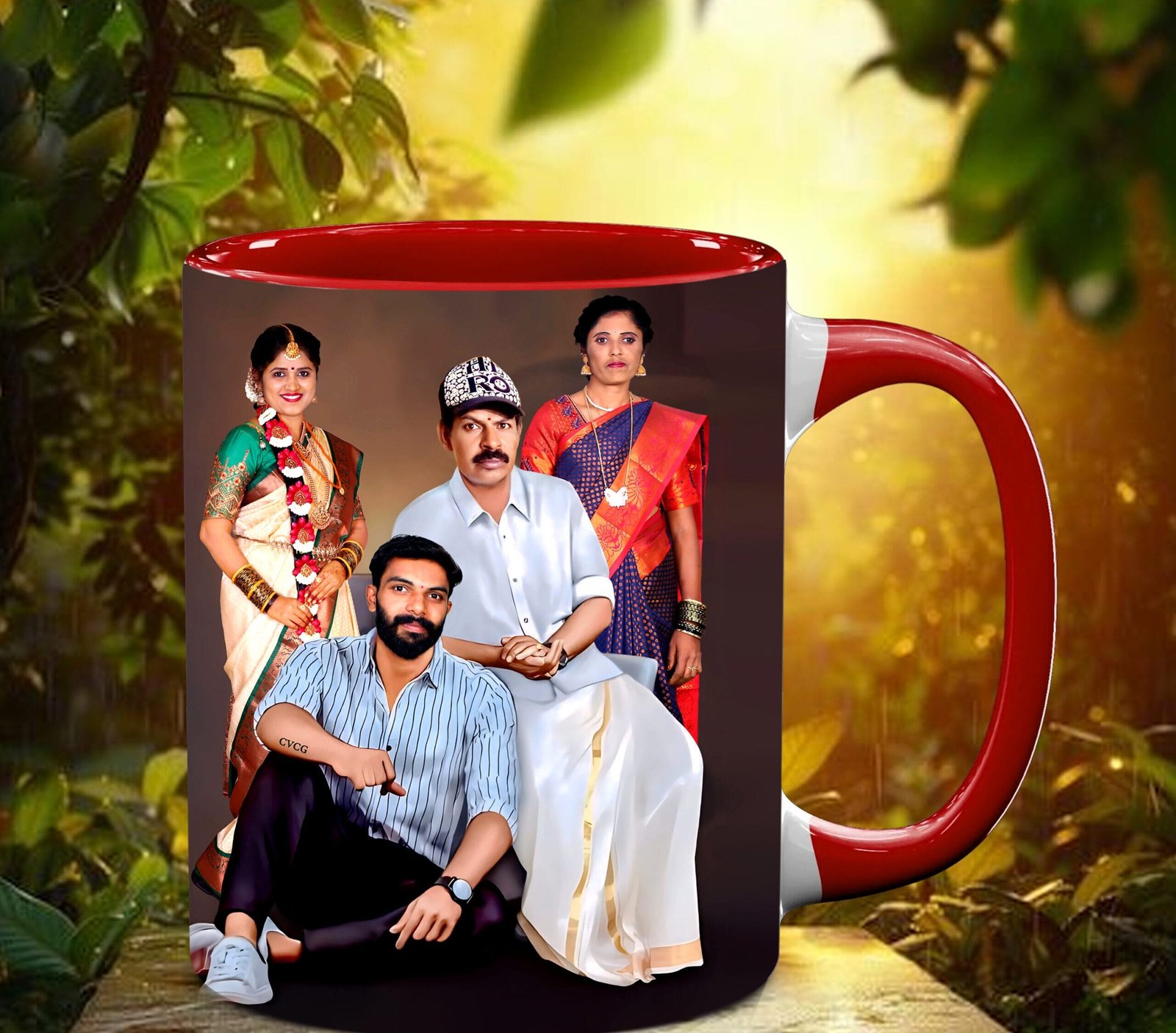 Red Colour Mug