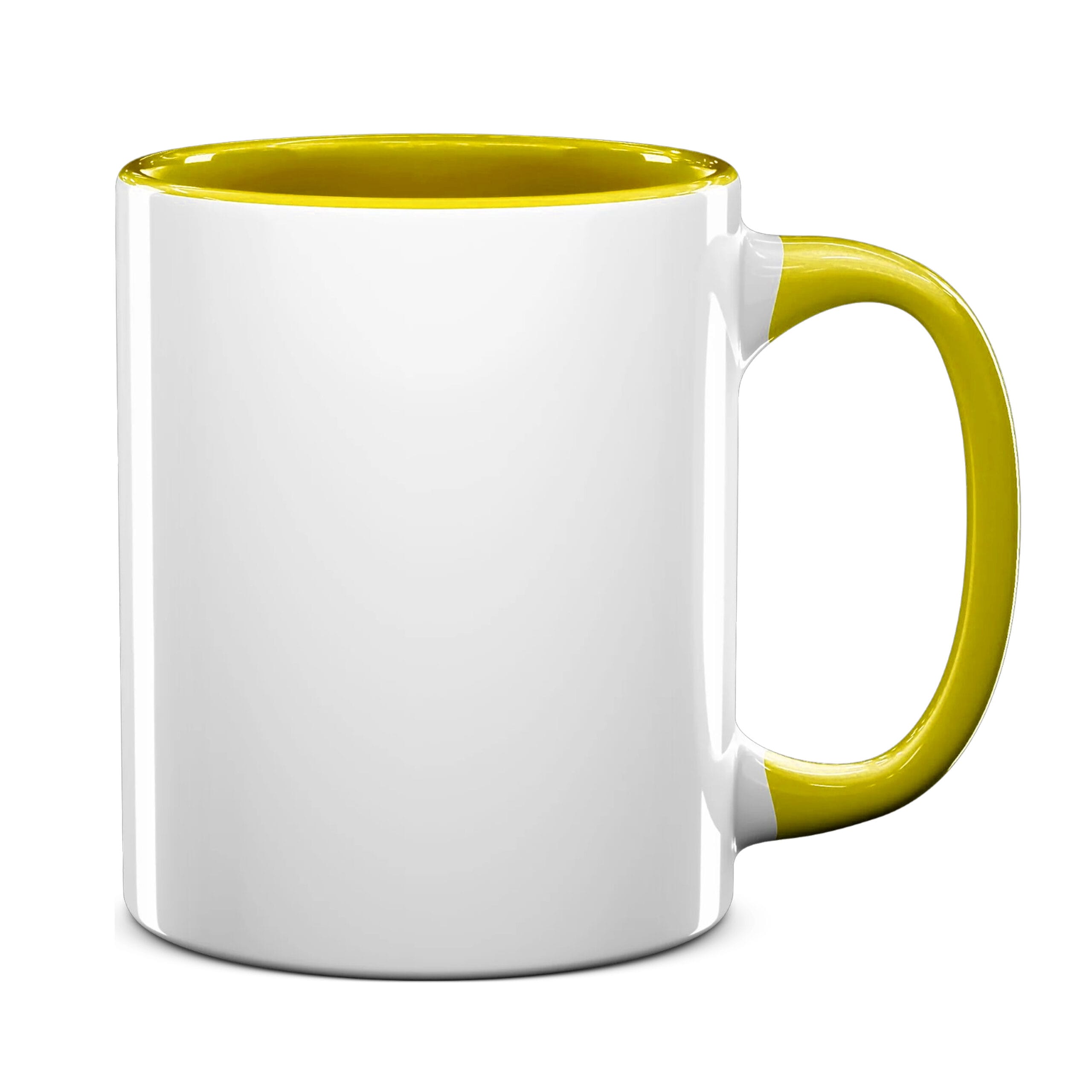 Yellow Colour Mug - Image 4