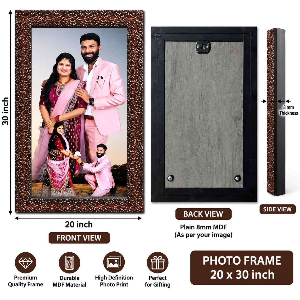 20X30 Personalised Photo Frame