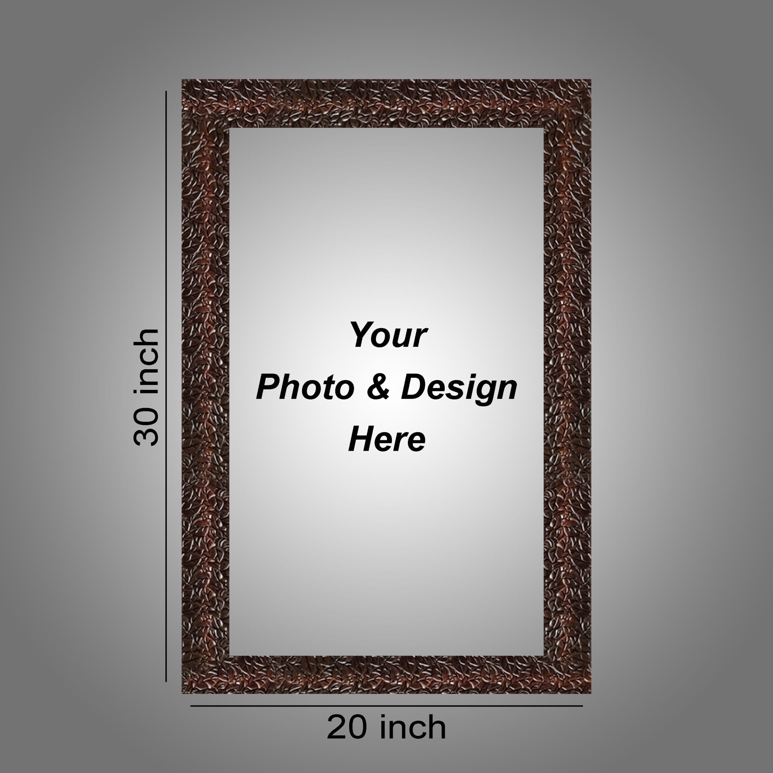 20X30 Personalised Photo Frame - Image 3