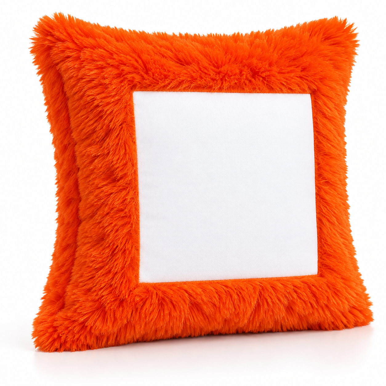 Personalized Photo Square Fur Pillow