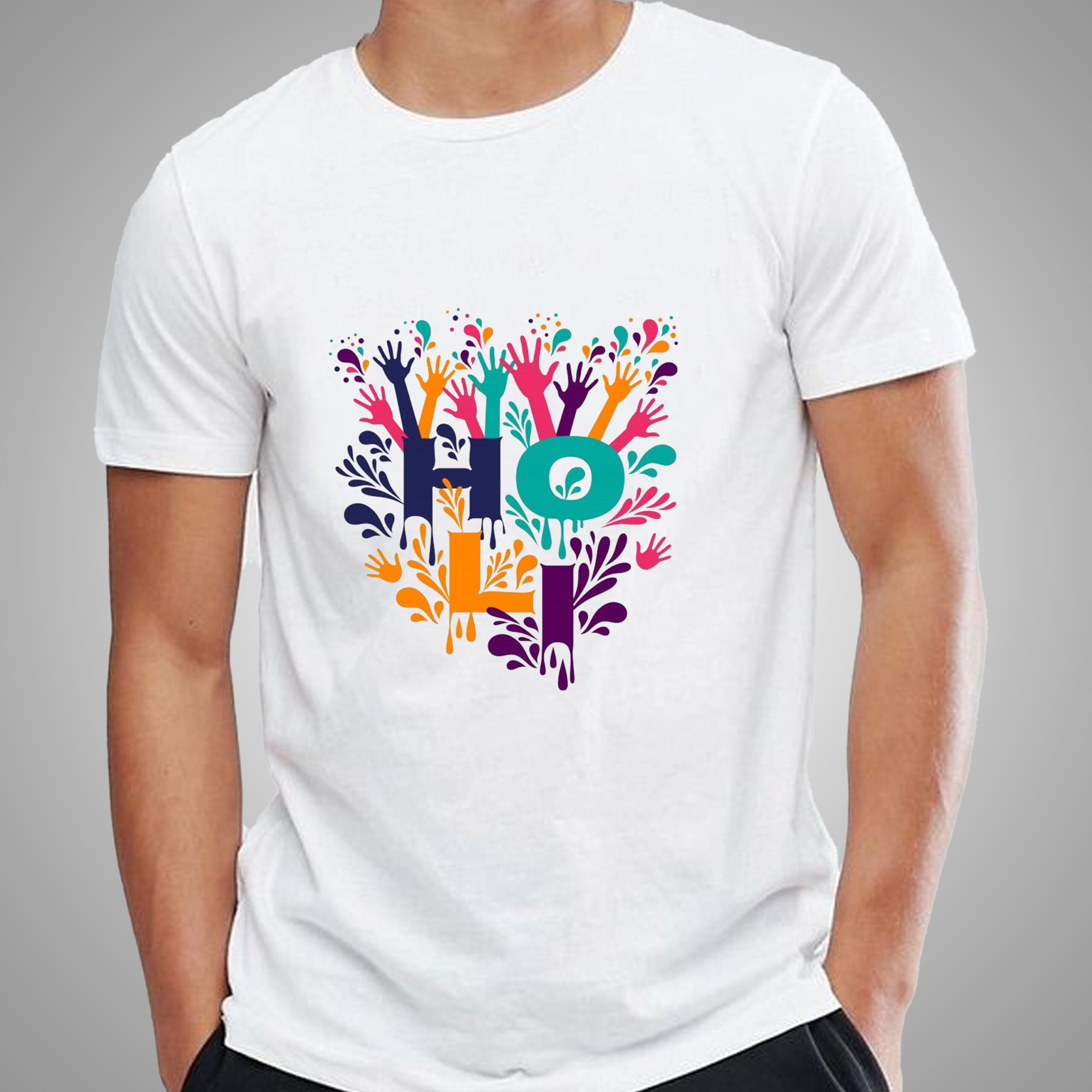 Holi T-Shirt For Men and Women - Image 3