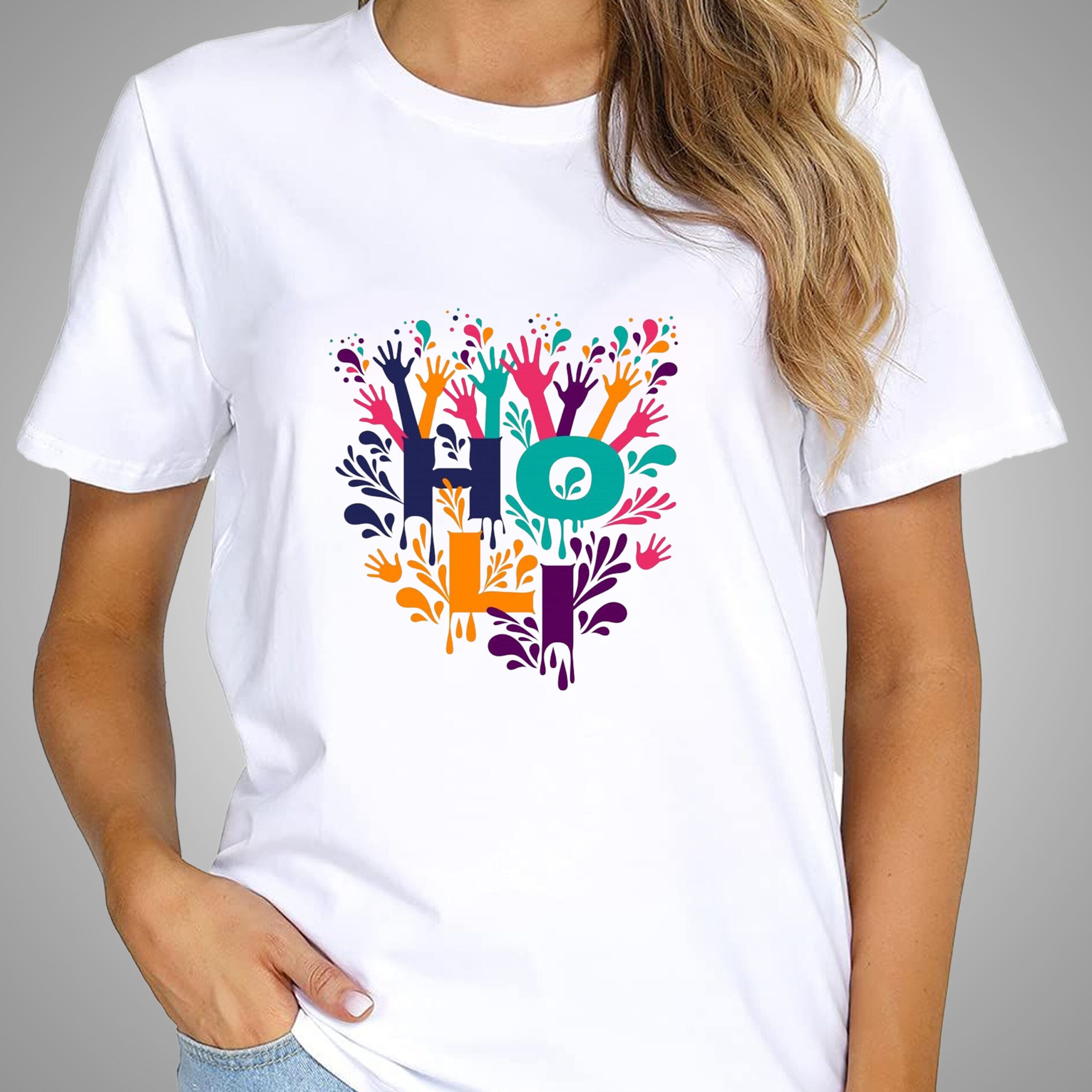 Holi T-Shirt For Men and Women - Image 4