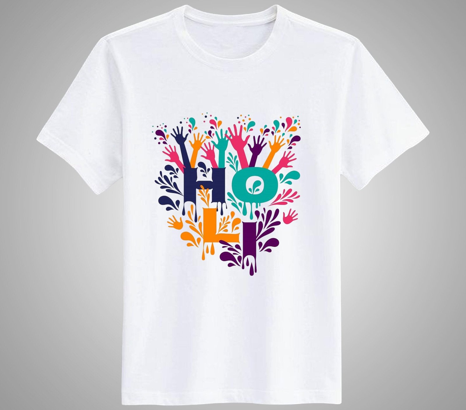 Holi T-Shirt For Men and Women