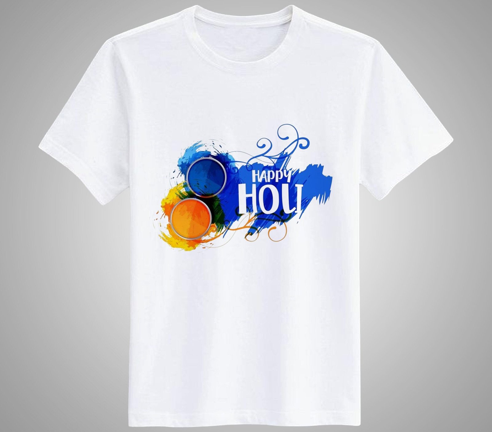 Happy Holi T-Shirt For Men and Women