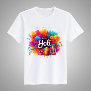 Holi T-Shirt For Men and Women