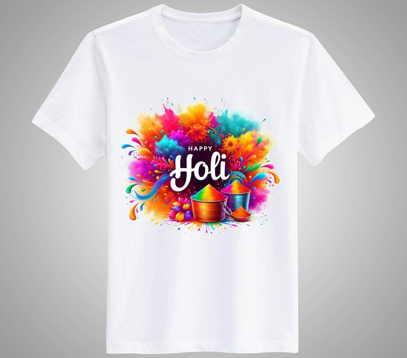 Holi T-Shirt For Men and Women