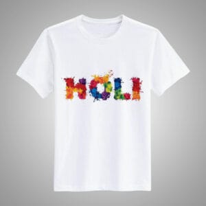 Holi T-Shirt For Men and Women