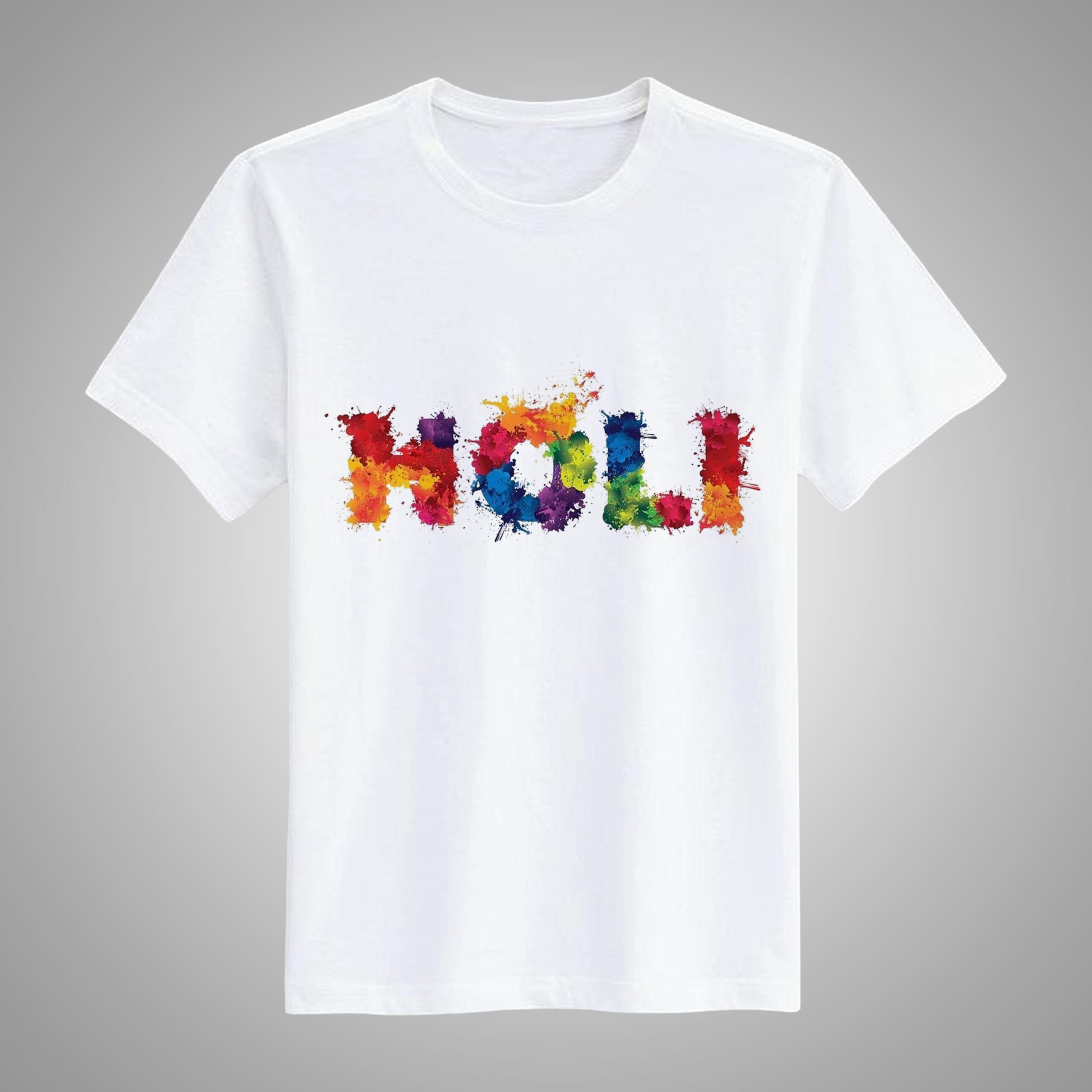 Holi T-Shirt For Men and Women