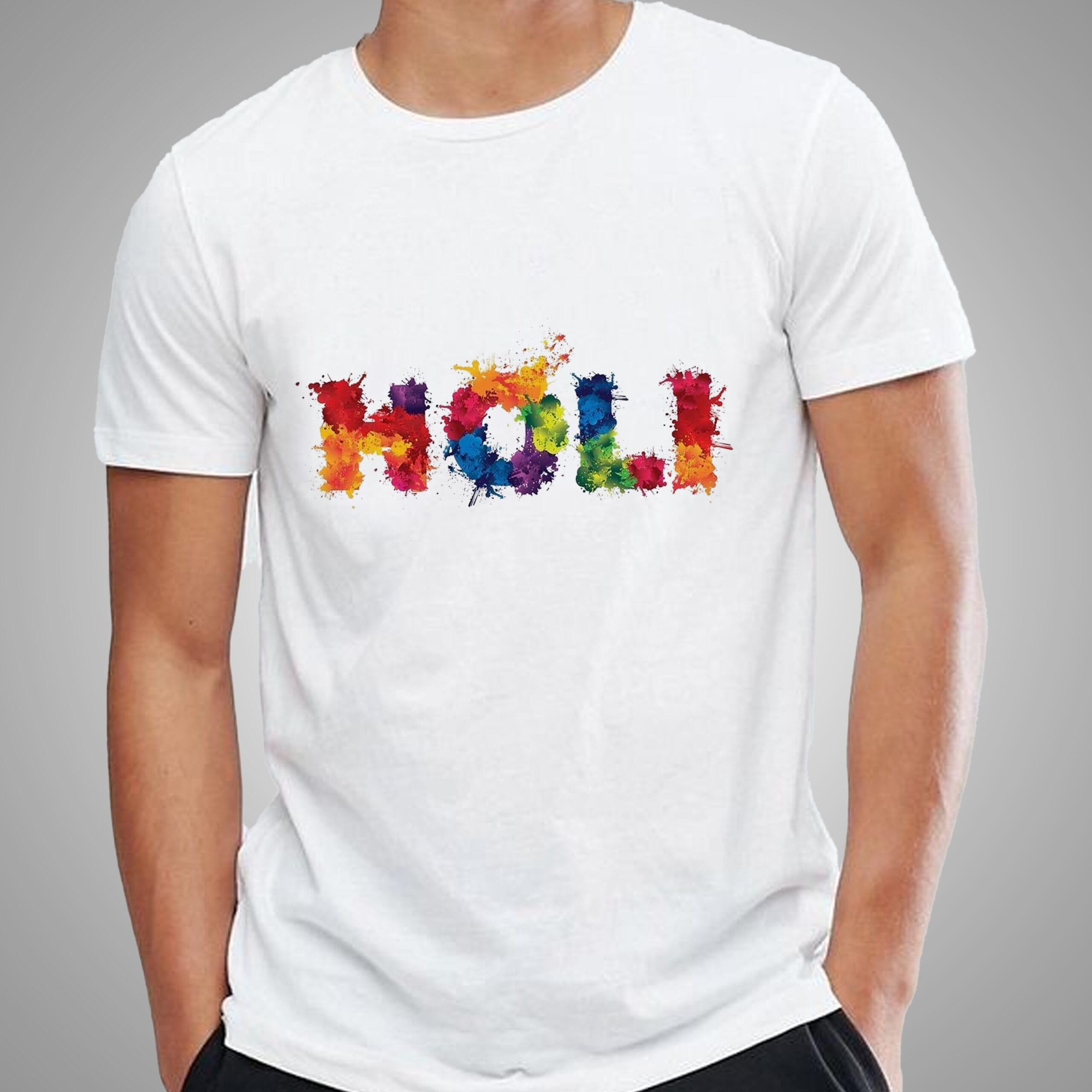 Holi T-Shirt For Men and Women - Image 4