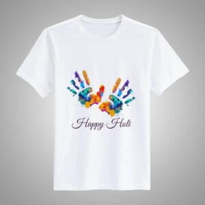 Happy Holi T-Shirt For Men and Women