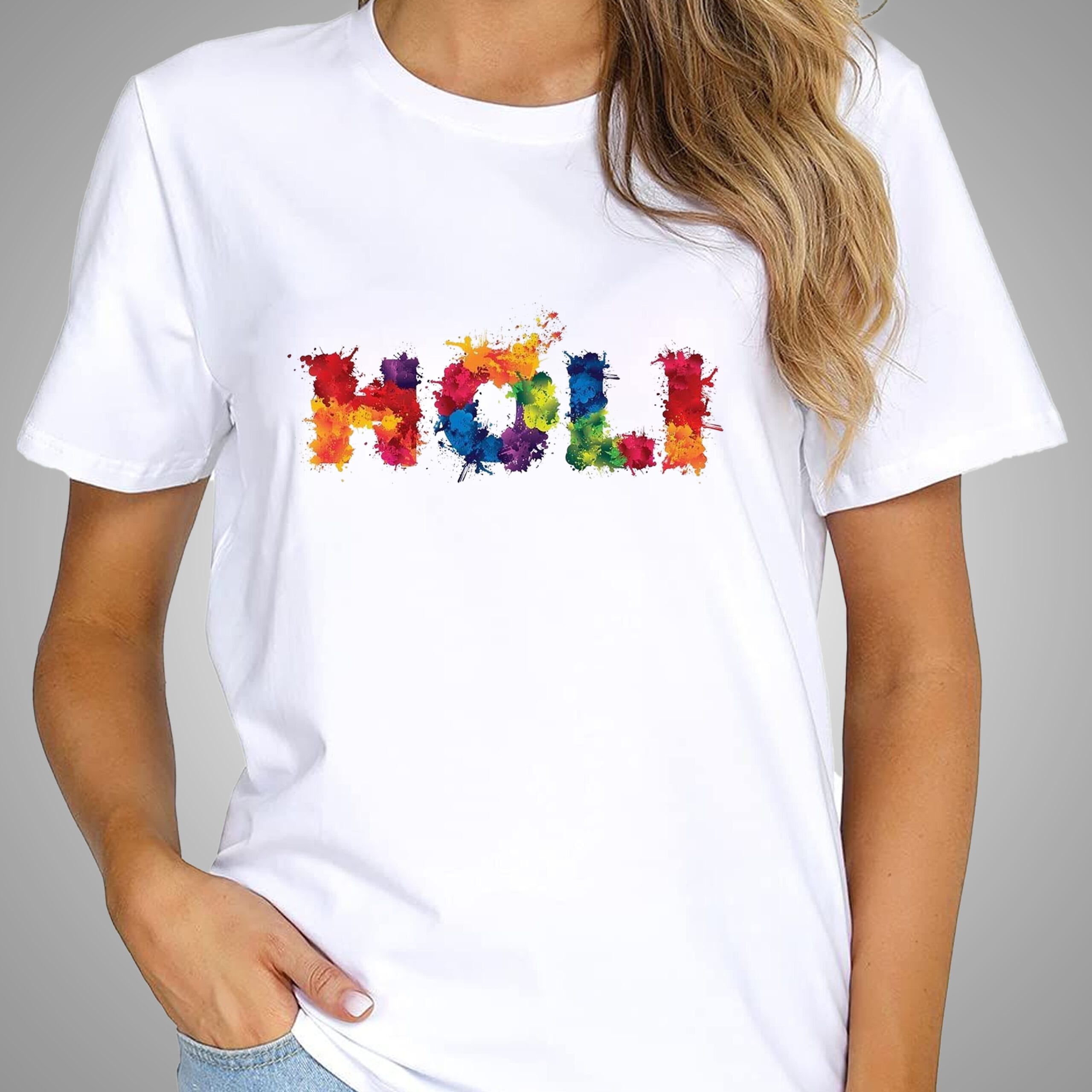 Holi T-Shirt For Men and Women - Image 3