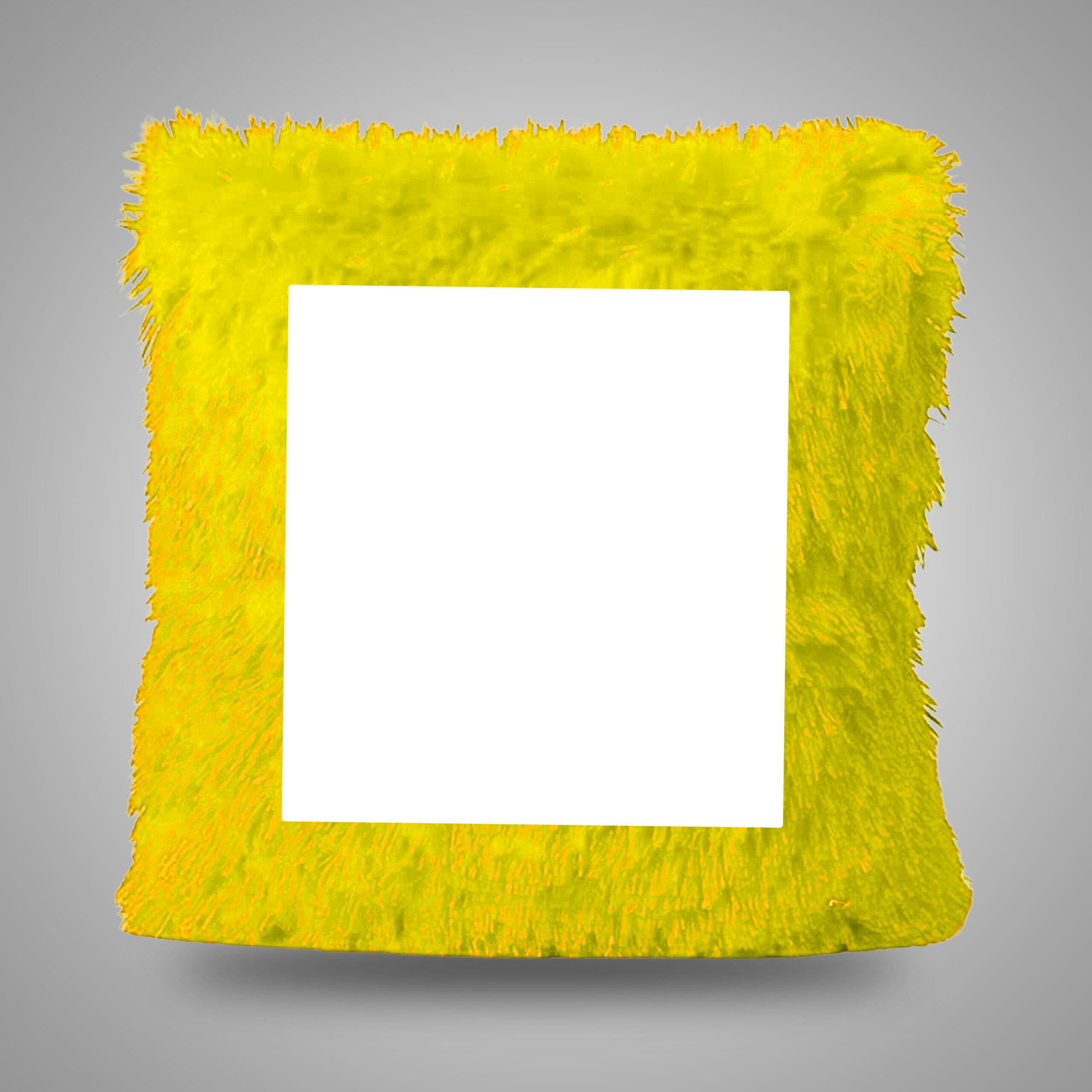 Personalized Photo Square Fur Pillow - Image 4